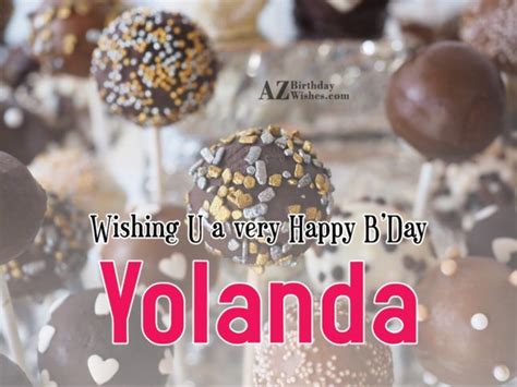 Happy Birthday Yolanda