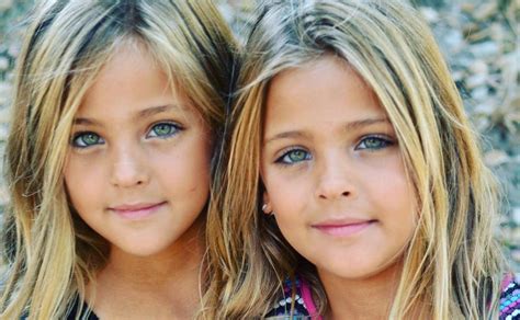 The Most Beautiful Twins In The World Ava And Leah Cl