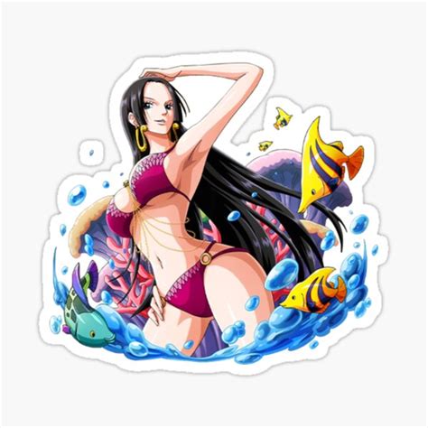 Boa Hancock Stickers Redbubble