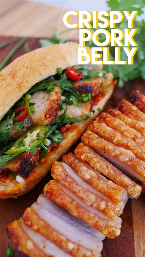 The Best Crispy Pork Belly And Sandwich Recipe And Video