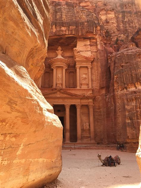The Treasury At Petra Jordan Travel