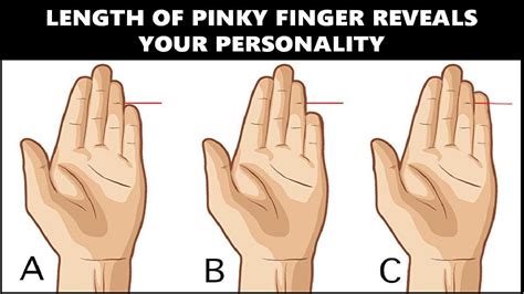 Pinky Finger Personality Test Length Of Little Finger Reveals Your