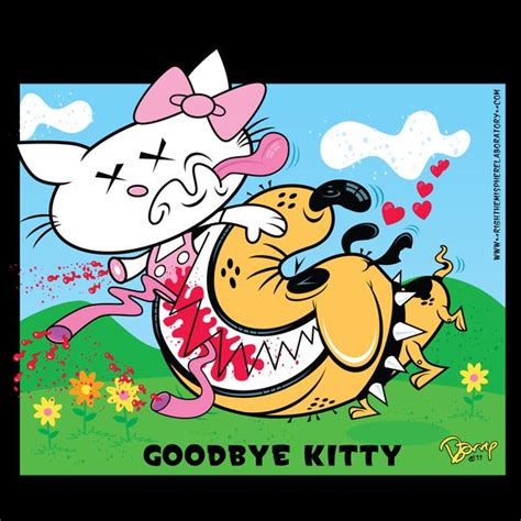 Goodbye Kitty Neatoshop Goodbye Kitty Kitty Cat Ts