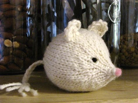 A New Little Critter Pattern A Knitted Mouse And A Feature On The