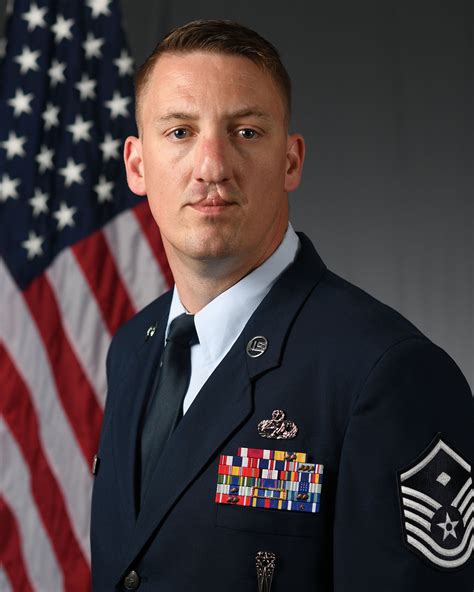 Master Sergeant Shaun M Spencer Air Force Honor Guard Display
