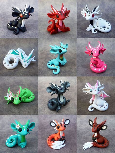 502 Best Polymer Clay Dragons And Beasts Images On Pinterest Polymer