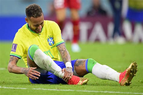 neymar out at 2022 world cup for at least 2 brazil matches
