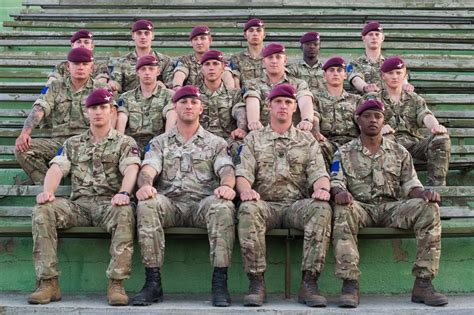 British Paratroopers From C Coy 2nd Battalion The Parachute Regiment