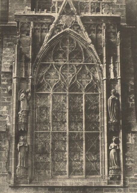 Jean Louis Henri Le Secq Chartres Cathedral Negative 1852 Print