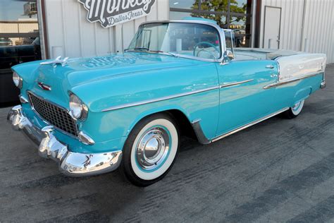 1955 Chevrolet Bel Air Convertible Front 34 195855