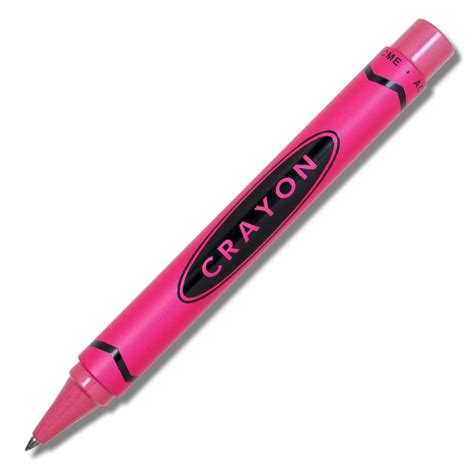 Clipart Pink Crayon
