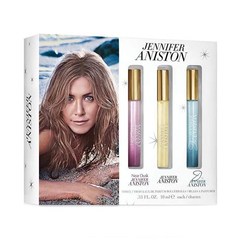Jennifer Aniston 3 Pc Womens Rollerball Perfume T Set Perfume