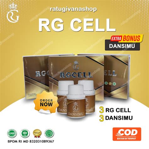 Jual Paket Hemat Box Rg Cell Bonus Dansimu Obat Herbal Ampuh