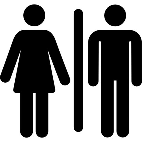Man And Women Restroom Icon Png Transparent Background Free Download