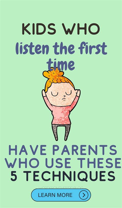 5 Ways To Help Your Child Listen