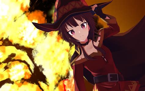 Megumin Kawaii Wallpapers Wallpaper Cave