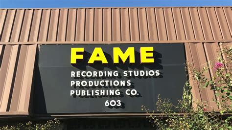 Fame Recording Studios Muscle Shoals Alabama Youtube