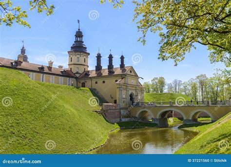 Medieval Castle Nesvizh Belarus Stock Photo Image Of Famous