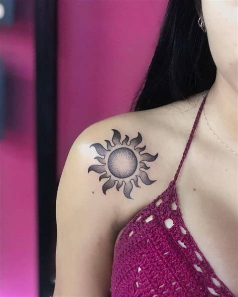 Top Best Simple Sun Tattoo Ideas Inspiration Guide In