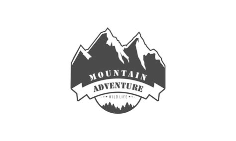 Wild Adventure Mountain Logo Ilustration Graphic By Deemka Studio