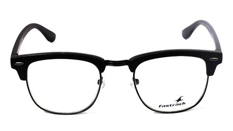 Buy Black Clubmaster Rimmed Eyeglasses From Fastrack Ft1083mfc1