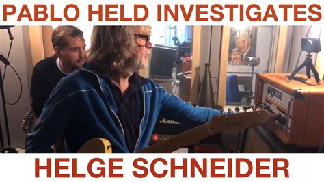 Helge Schneider Pablo Held Investigates