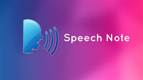 Speech Note Text To Speech Speech To Text App For Linux