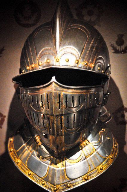 Armour Helmet At The Tower Of London Museum Ancient Armor Medieval