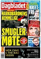 Newspaper Dagbladet (Norway). Newspapers in Norway. Thursday's edition ...