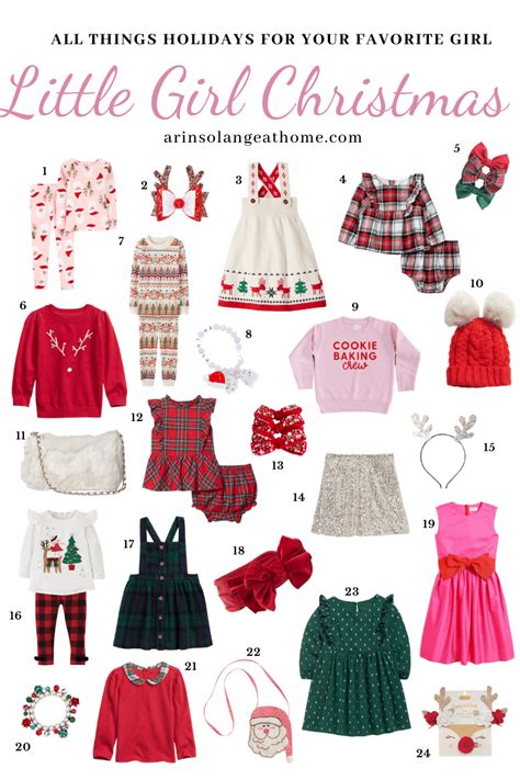 The Best Girls Christmas Outfits Arinsolangeathome