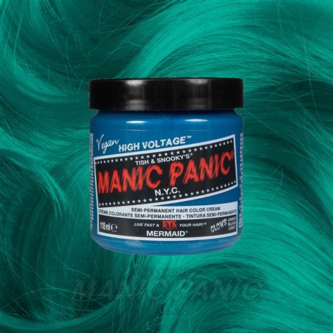 Mermaid High Voltage Classic Hair Dye Manic Panic Uk