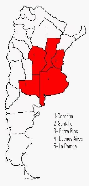 Regiones Geográficas De Argentina Región Pampeana