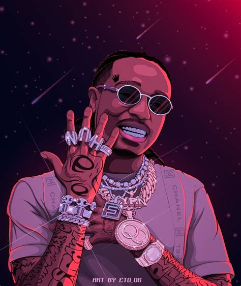 Migos Quavo Huncho Digitalart Illustration Hip Hop