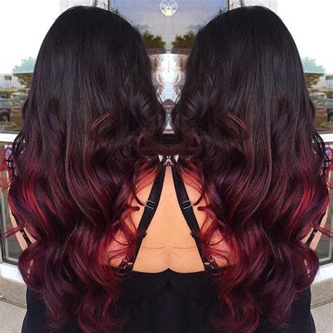 Best Red Ombre Hair Color Ideas Page Of Chad Wilken S