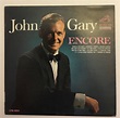 John Gary Encore mono Vintage Vinyl Record Album 1964 - Etsy