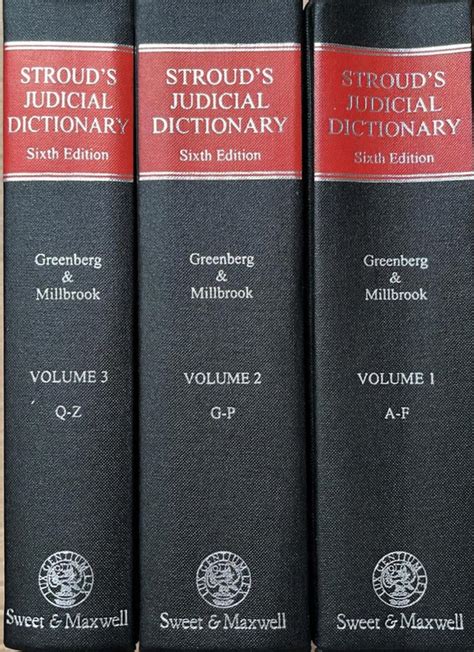Strouds Judicial Dictionary Of Words And Phrases 421707607 Ebay