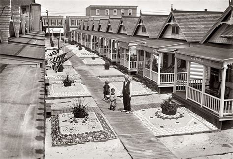 Shorpy Historical Picture Archive Rockaway Bungalows 1910 High