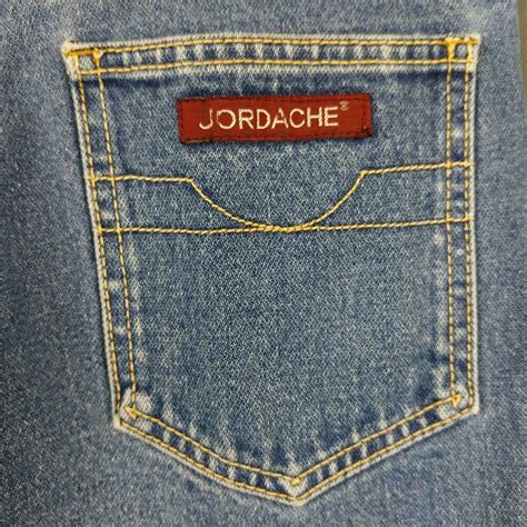 Vtg Jordache Jeans 32l Waist 30 X 32 L High Waist Horse Head Metal Tag