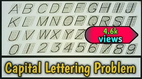 Lettering In Engineering Drawing With Out Using Scale Engineering