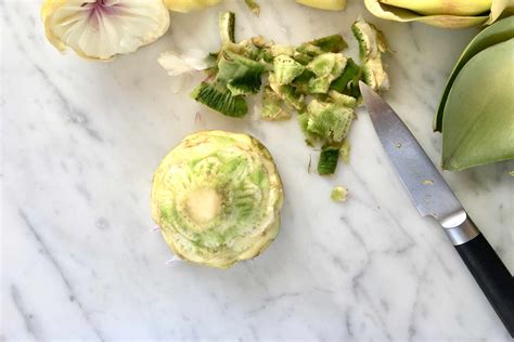 A Step By Step Guide To Trimming Fresh Artichoke Hearts