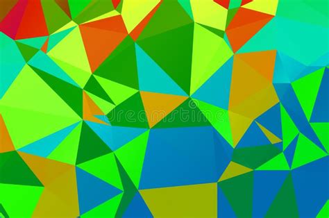 Diamond Pattern Colored Brilliant Triangles Stock Illustrations 52