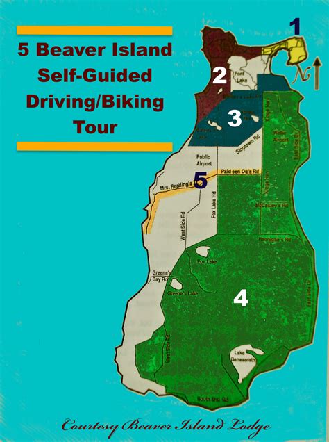 Five Beaver Island Self Guided Tours For Bikes And Cars
