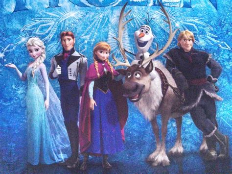 Elsa With The Frozen Cast Of Characters Elsa The Snow Queen Photo