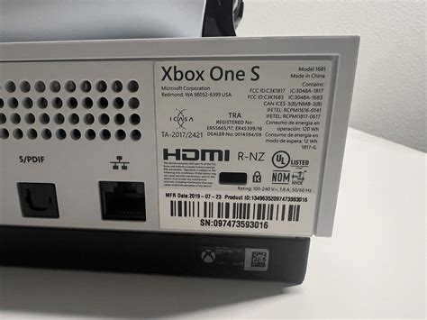 Microsoft Xbox One S 1tb Console White 889842105001 Ebay