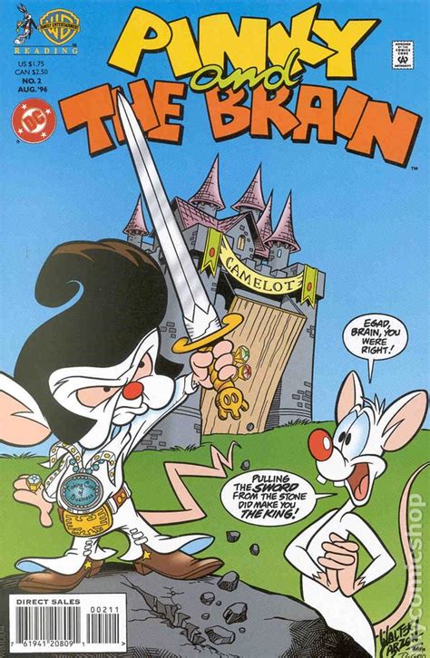 Since he needs a red dragon's toenail to complete the spell, he and minstrel mouse pinky are off to find a red dragon. Pinky and the Brain (1996) comic books