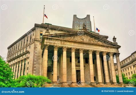 The New York State Supreme Court Building Stock Image Image Of