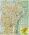 Mapa turístico de Turín - Turismo.org
