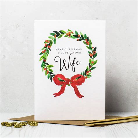 30 Best Christmas Cards For Your Fiancé Or Fiancée Uk