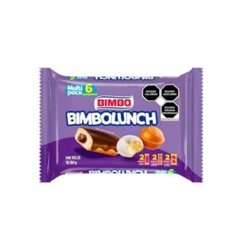 Pan dulce Bimbo Bimbolunch multi pack 6 paquetes Reseñas Home Tester Club