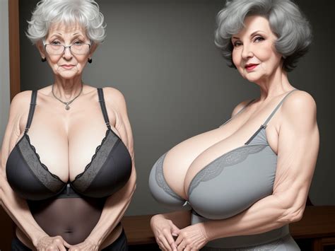 Imagine Resize Sexd Granny Showing Her Huge Huge Huge Bra Full
